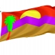 Palm Springs Flag for Indoor & Outdoor Use - Imagine 1