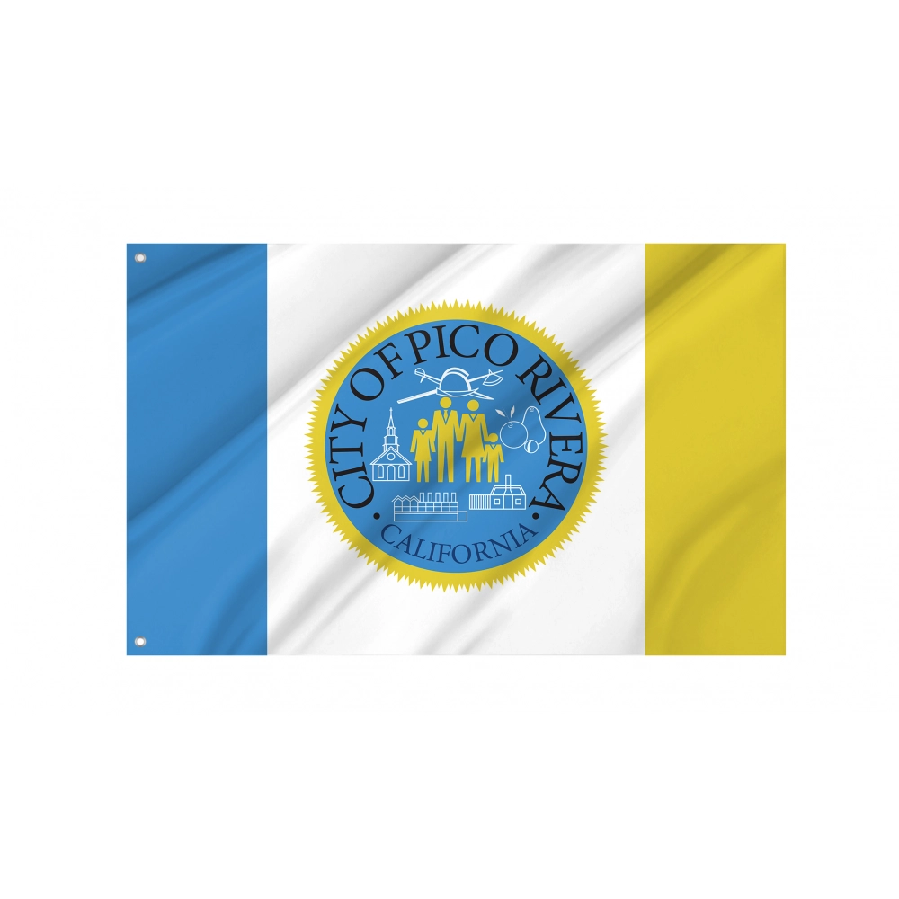Pico Rivera City Flag for Indoor & Outdoor Use
