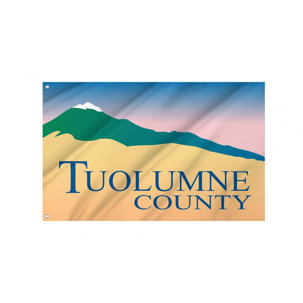 Tuolumne County Flag for Indoor & Outdoor Use