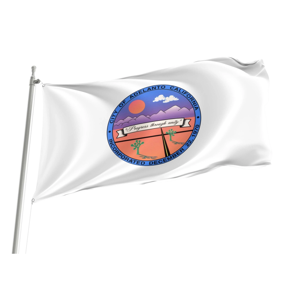 Adelanto Flag for Indoor & Outdoor Use Adelanto Flag for Indoor & Outdoor Use