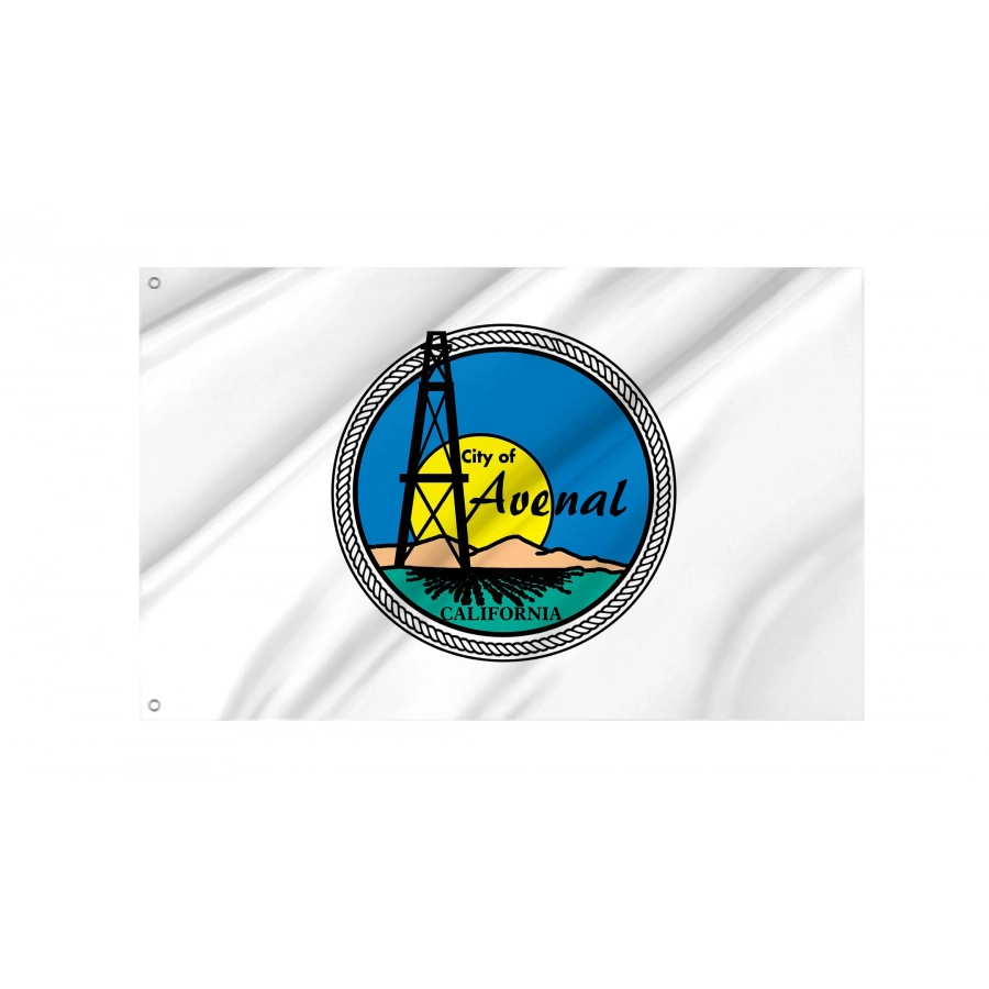 Arvin Flag for Indoor & Outdoor Use, CA02