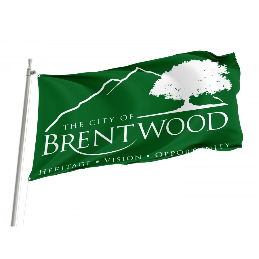 Brentwood Flag for Indoor & Outdoor Use, CA06