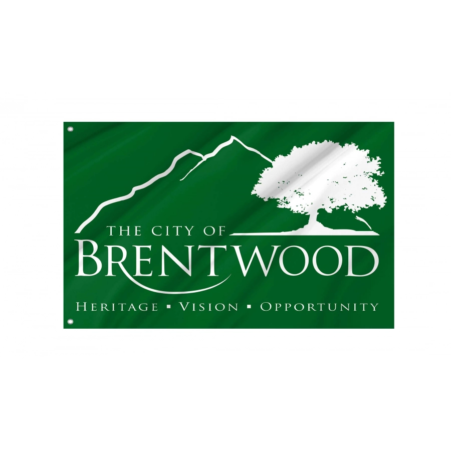 Brentwood Flag for Indoor & Outdoor Use, CA06