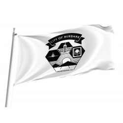 Burbank Flag for Indoor & Outdoor Use