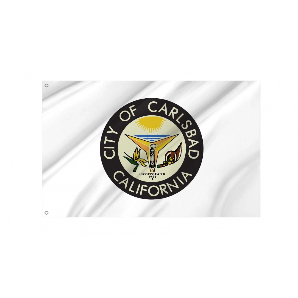 Carlsbad Flag for Indoor & Outdoor Use