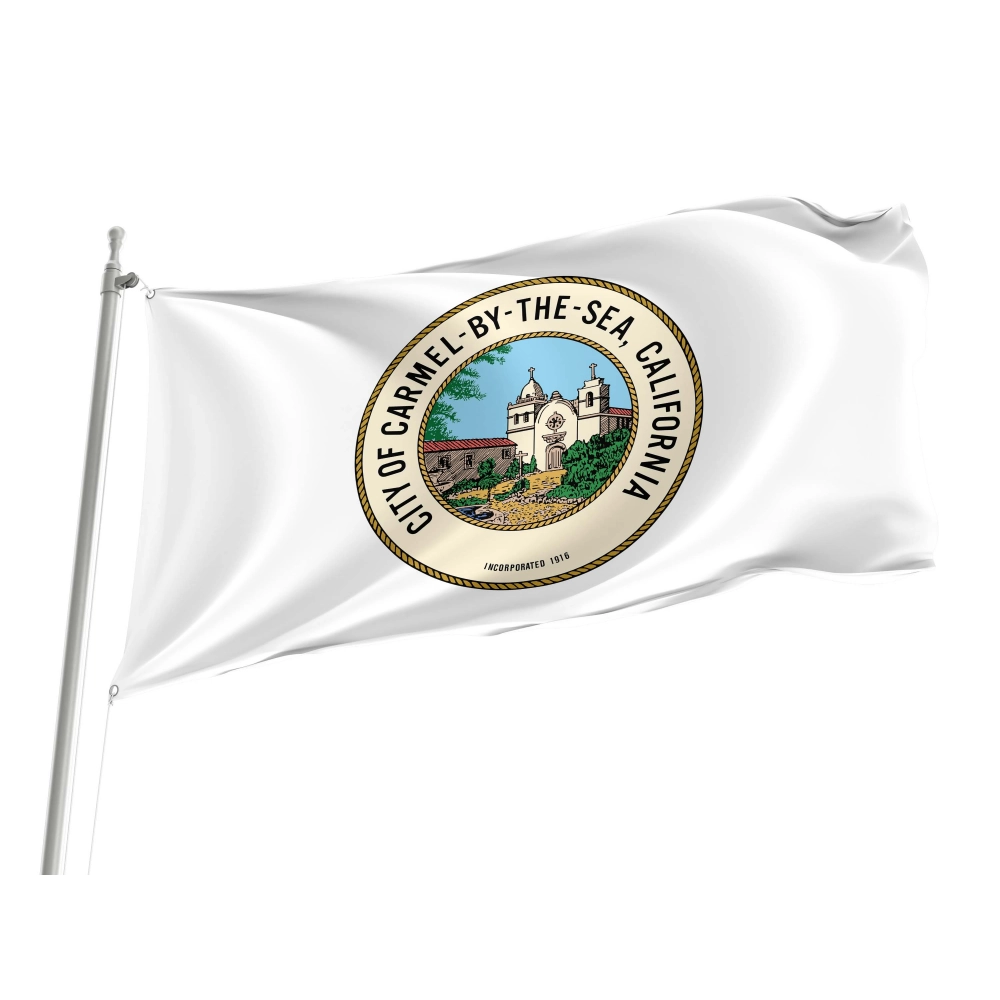 Carmel By The Sea Flag for Indoor & Outdoor Use