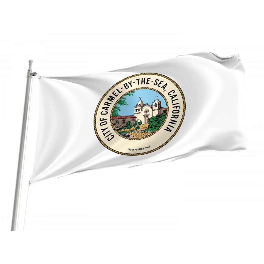 Carmel By The Sea Flag for Indoor & Outdoor Use, CA10