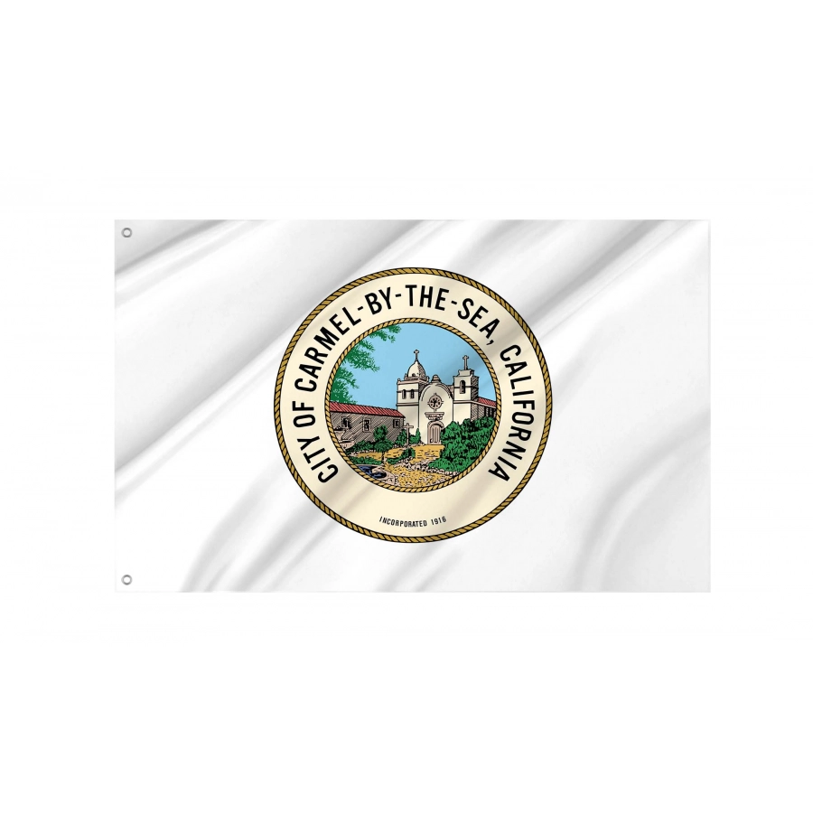 Carmel By The Sea Flag for Indoor & Outdoor Use, CA10