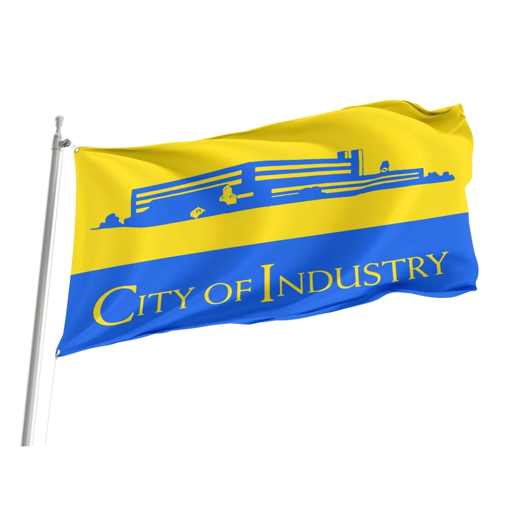 City of Industry Flag for Indoor & Outdoor Use