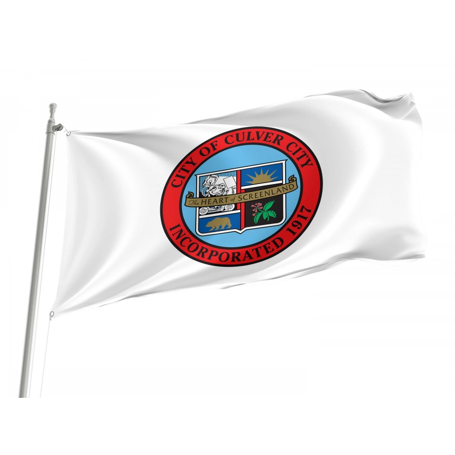 Culver City Flag for Indoor & Outdoor Use, CA14