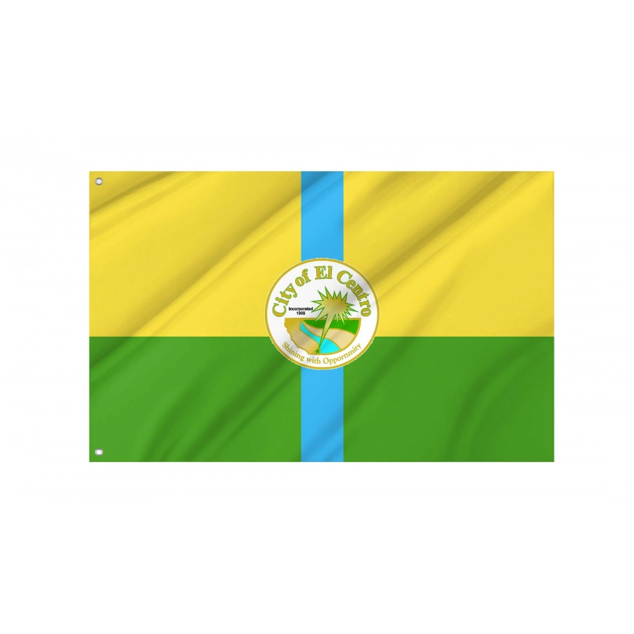 El Centro, California Flag for Indoor & Outdoor Use, USA156