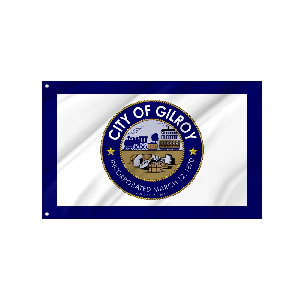Gilroy Flag for Indoor & Outdoor Use