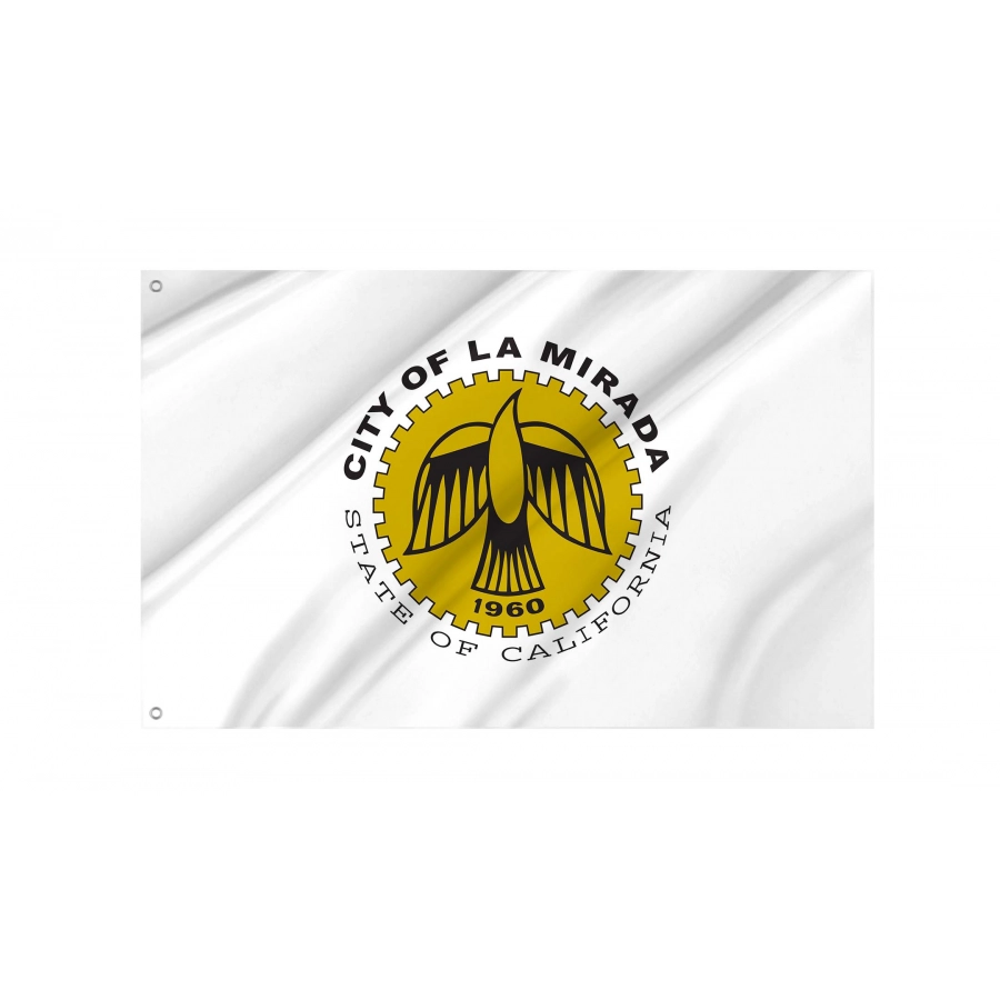La Mirada, California Flag for Indoor & Outdoor Use, USA157