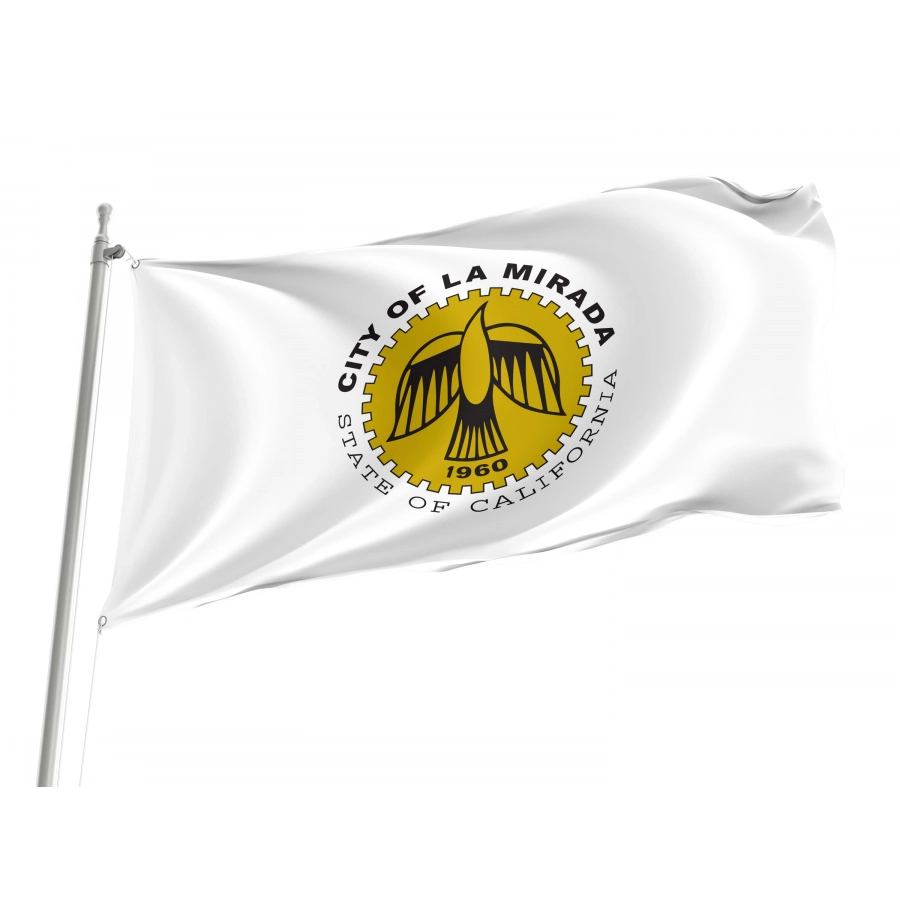 La Mirada, California Flag for Indoor & Outdoor Use, USA157