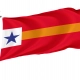 Lower California Republic Flag for Indoor & Outdoor Use - Imagine 1