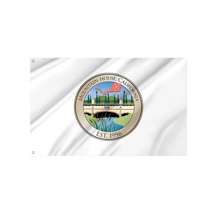 Mountain House, California Flag for Indoor & Outdoor Use, USA161