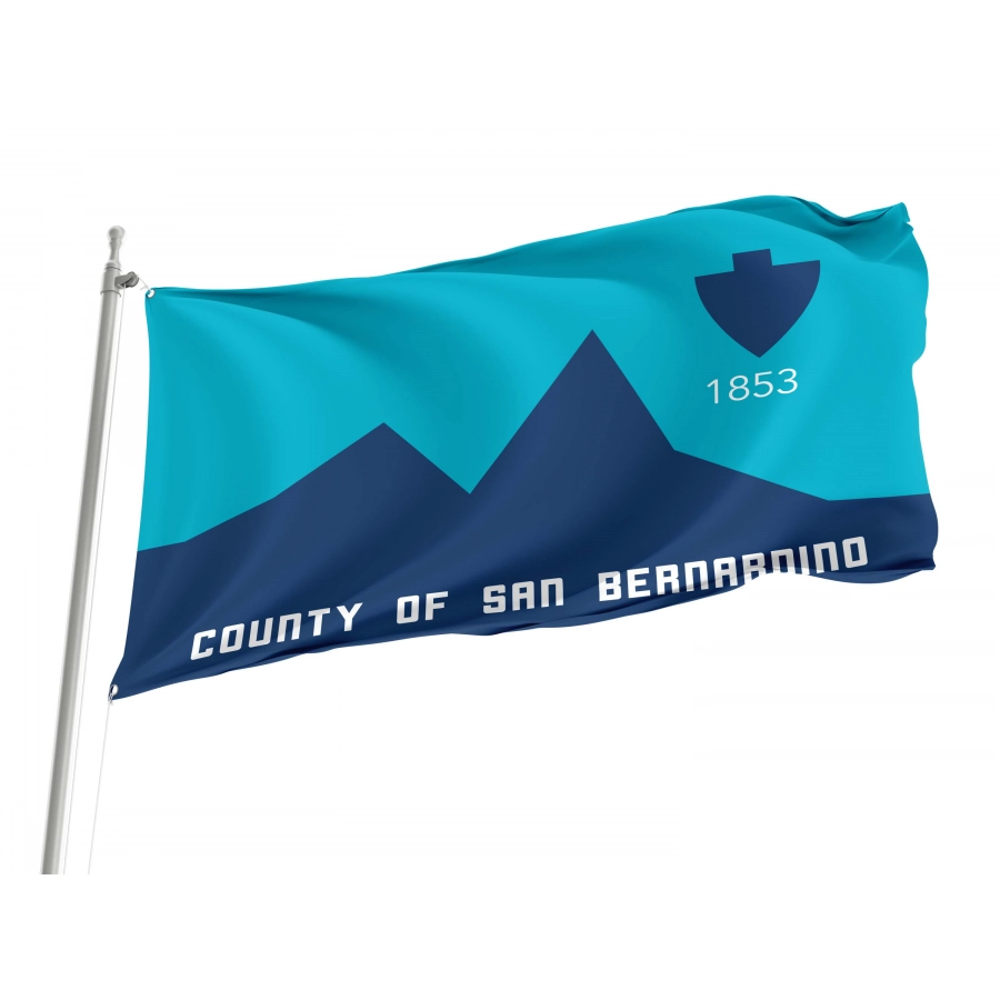 San Bernardino County (1973-1984) Flag for Indoor & Outdoor Use, USA155