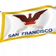 San Francisco City and County Flag for Indoor & Outdoor Use - Imagine 1