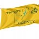 Trinity County Flag for Indoor & Outdoor Use - Imagine 1