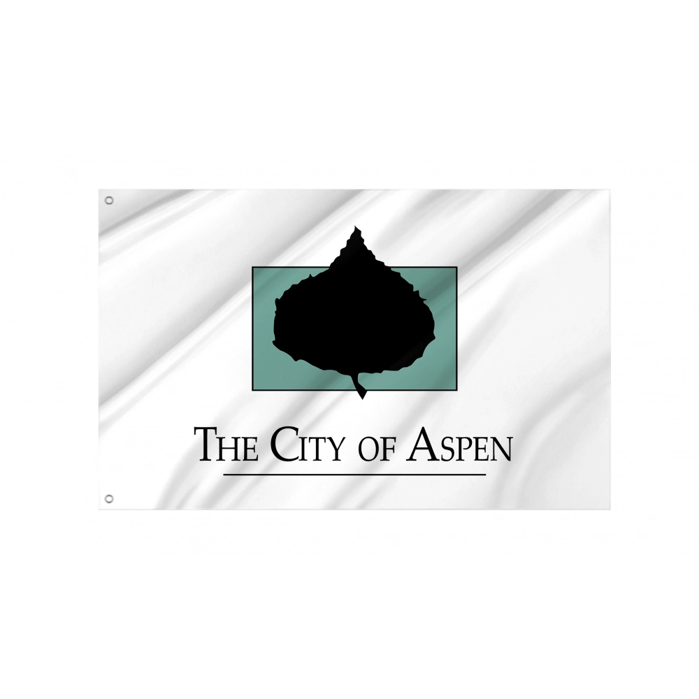 Aspen City Flag for Indoor & Outdoor Use Aspen City Flag for Indoor & Outdoor Use