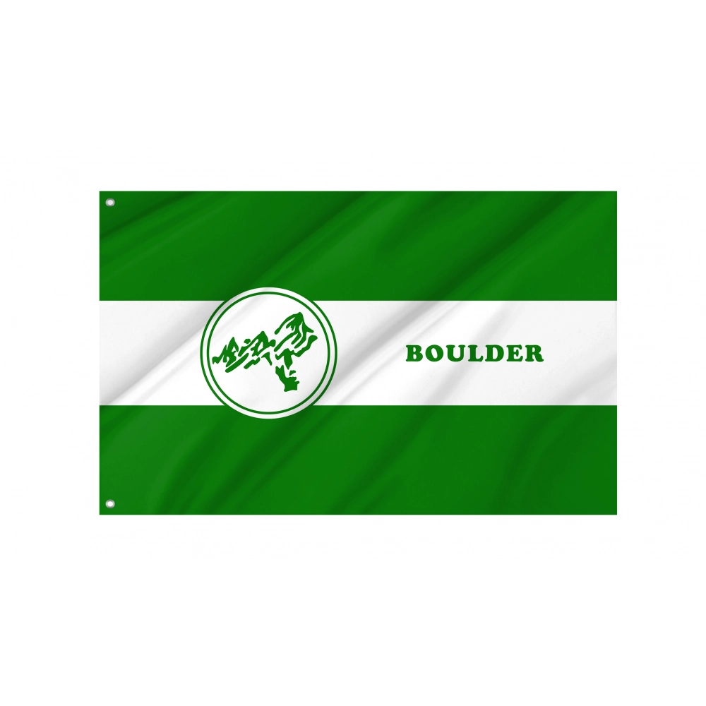 Boulder Flag for Indoor & Outdoor Use