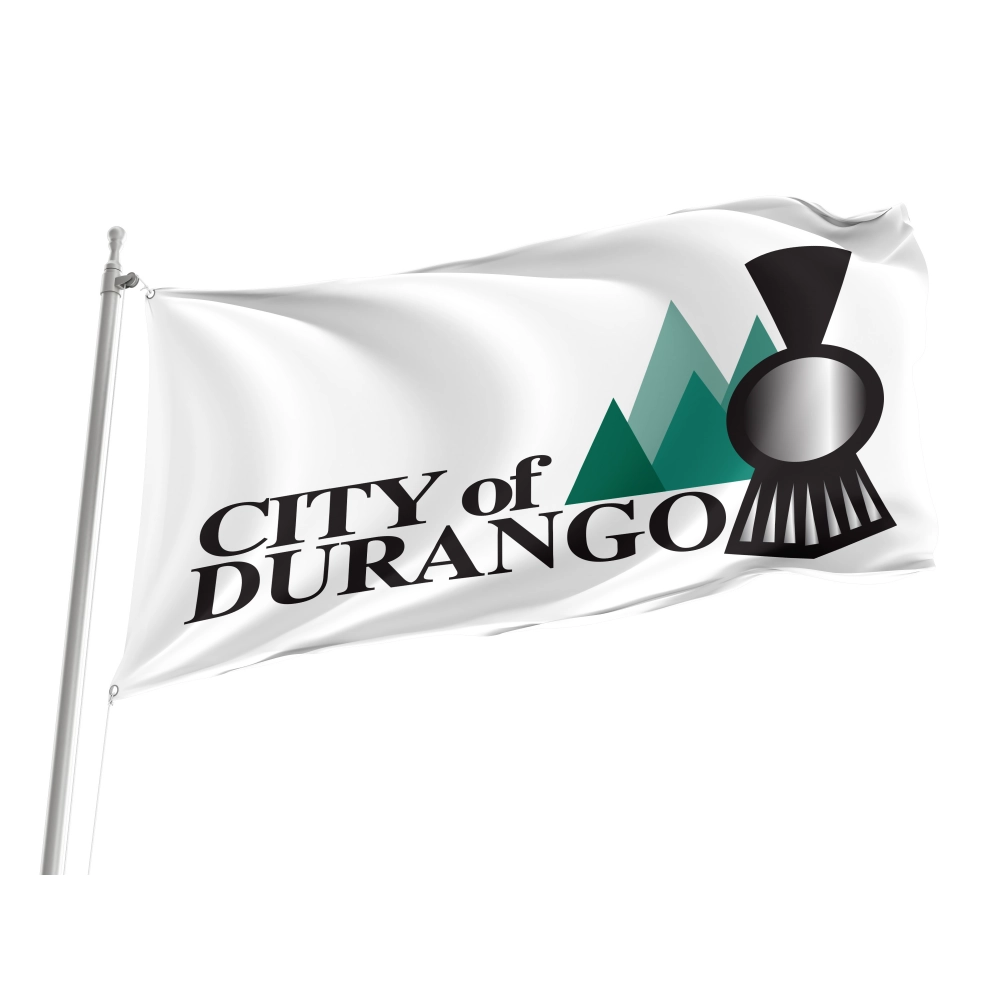 Durango City Flag for Indoor & Outdoor Use