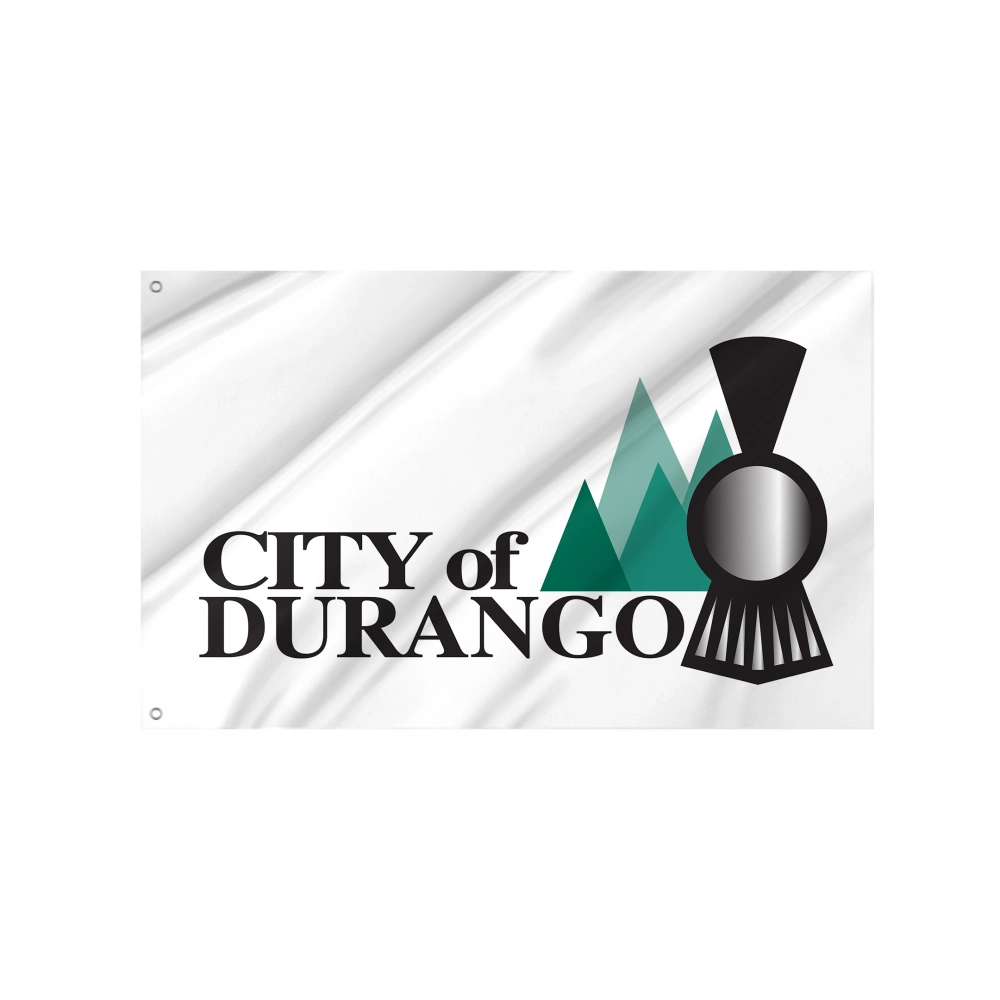 Durango City Flag for Indoor & Outdoor Use