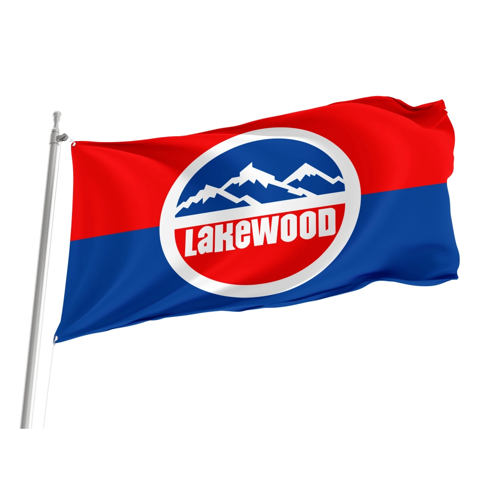Lakewood Flag for Indoor & Outdoor Use