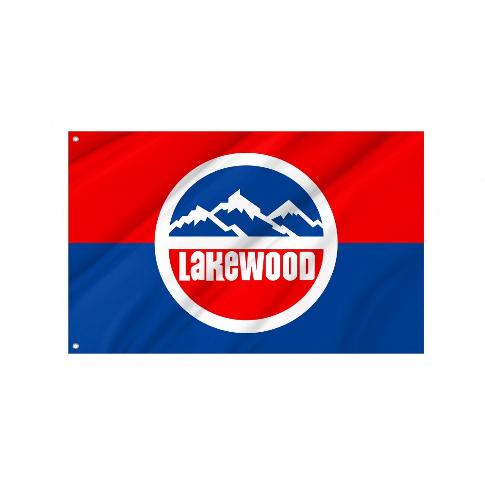 Lakewood Flag for Indoor & Outdoor Use