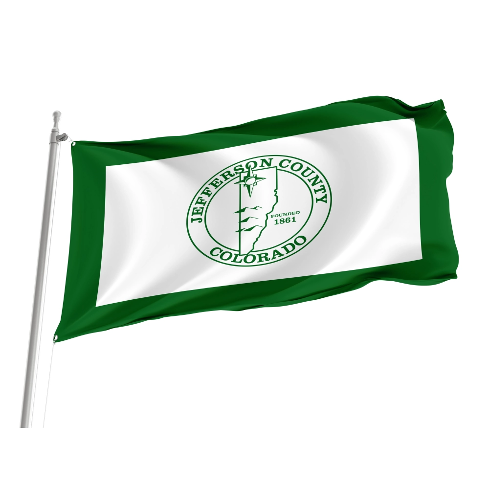 Jefferson County, Colorado Flag for Indoor & Outdoor Use