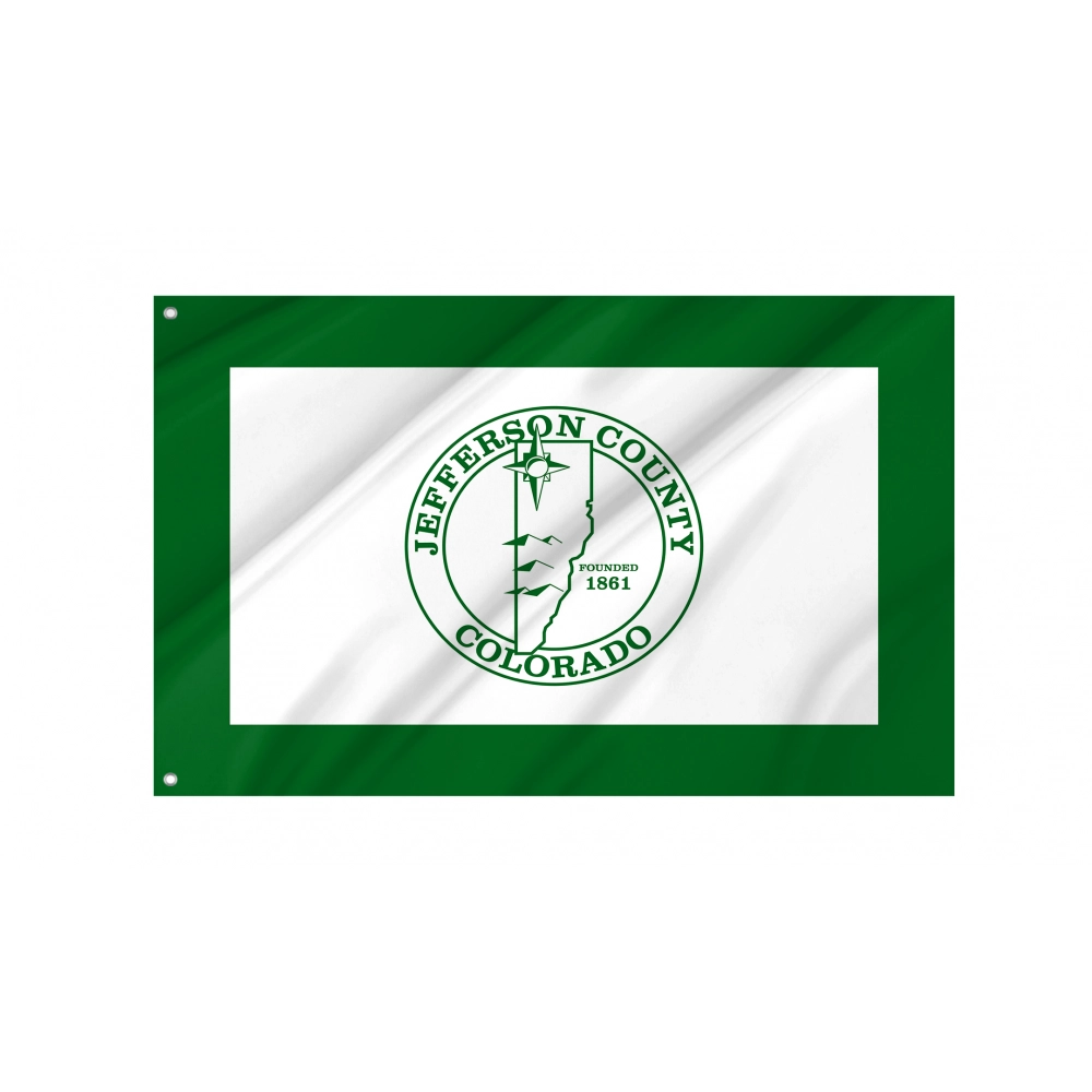 Jefferson County, Colorado Flag for Indoor & Outdoor Use