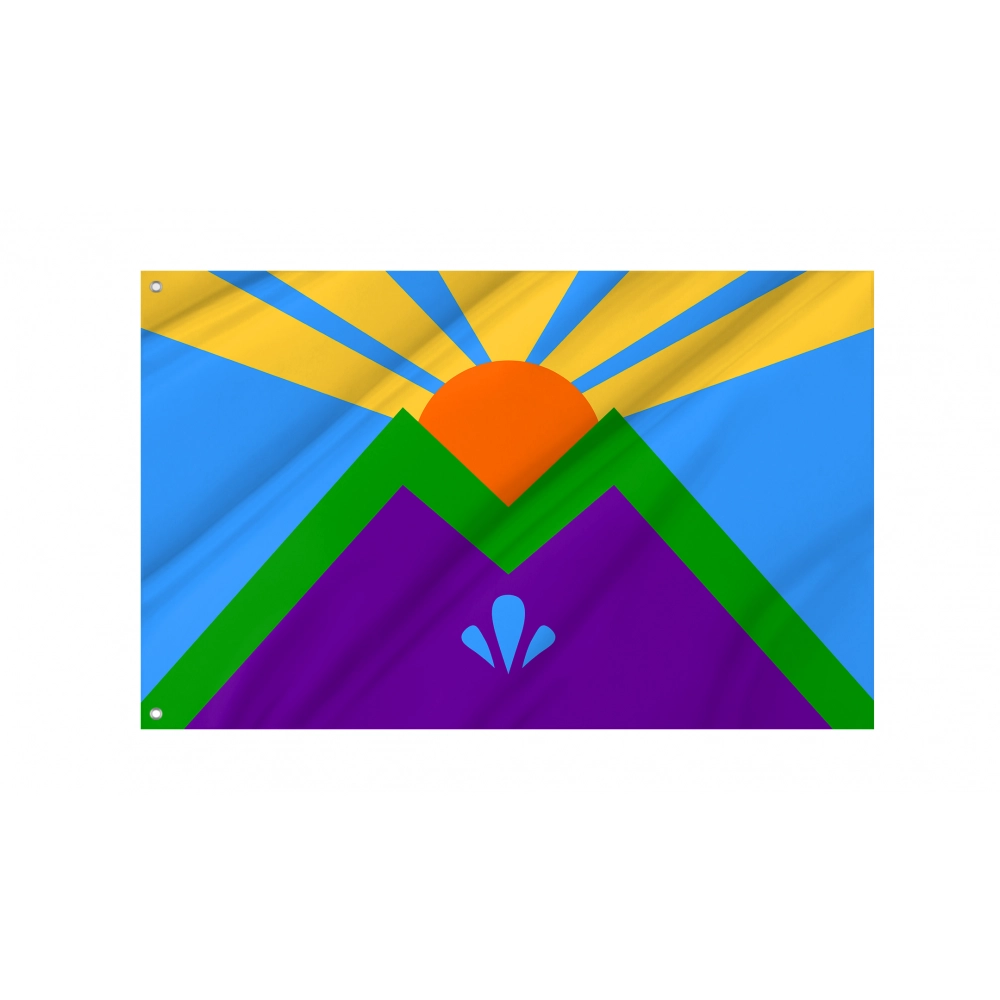 Manitou Springs Flag for Indoor & Outdoor Use