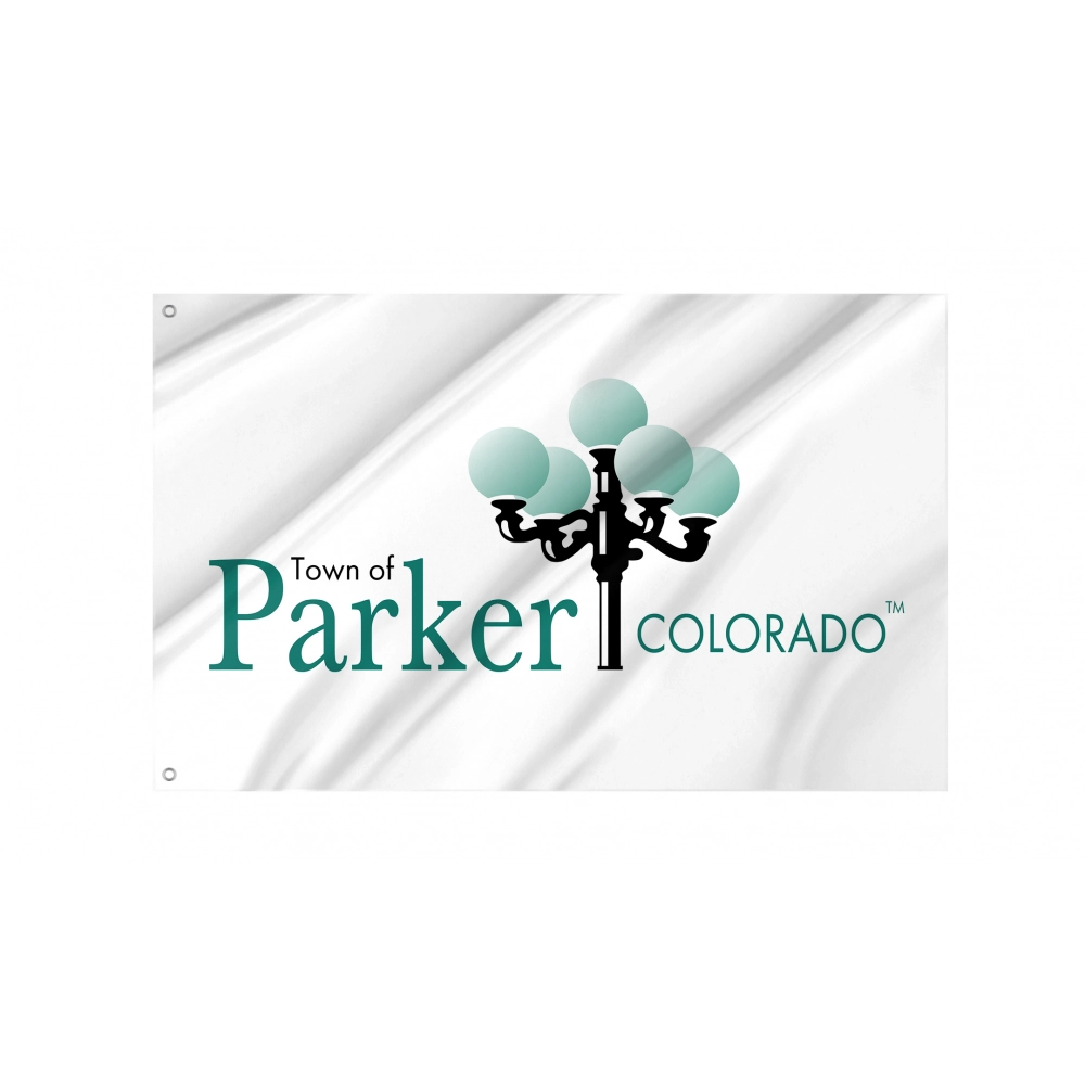Parker Town, Colorado Flag for Indoor & Outdoor Use