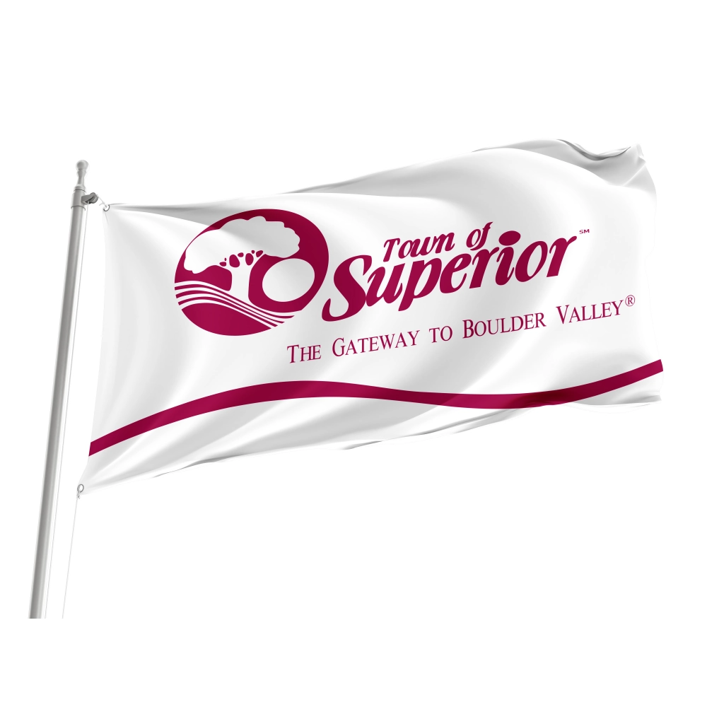 Superior Town Flag for Indoor & Outdoor Use