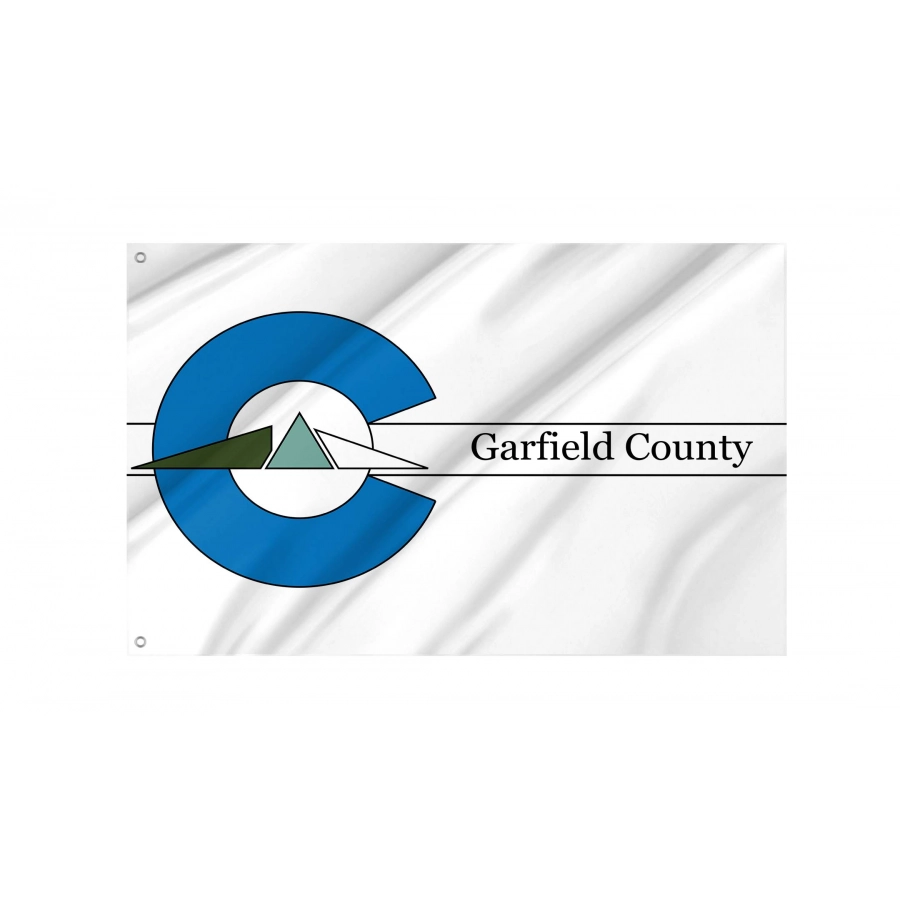 Garfield County Flag for Indoor & Outdoor Use, USA163