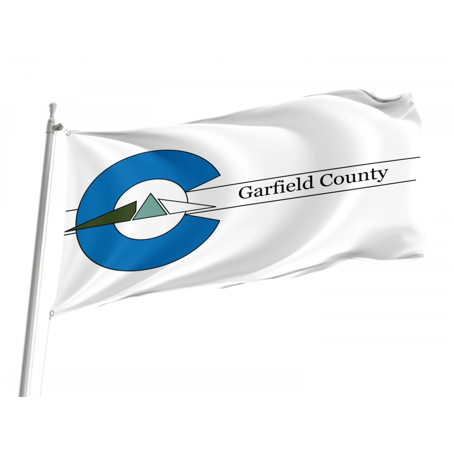 Garfield County Flag for Indoor & Outdoor Use, USA163