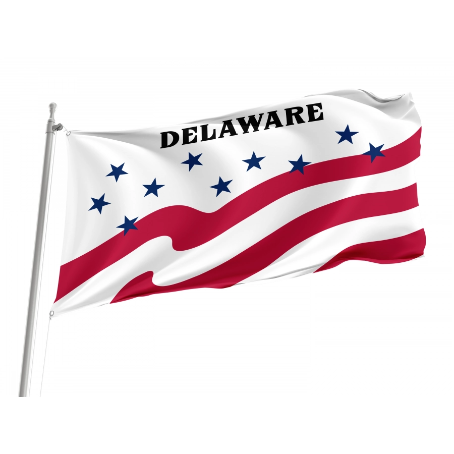 Flag of Delaware County, Iowa, Patriotic Flags, Unique Design Print, Flags for Indoor & Outdoor Use
