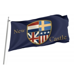 New Castle, Delaware Flag for Indoor & Outdoor Use