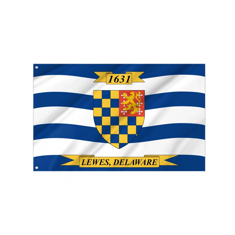 Lewes Flag for Indoor & Outdoor Use Lewes Flag for Indoor & Outdoor Use