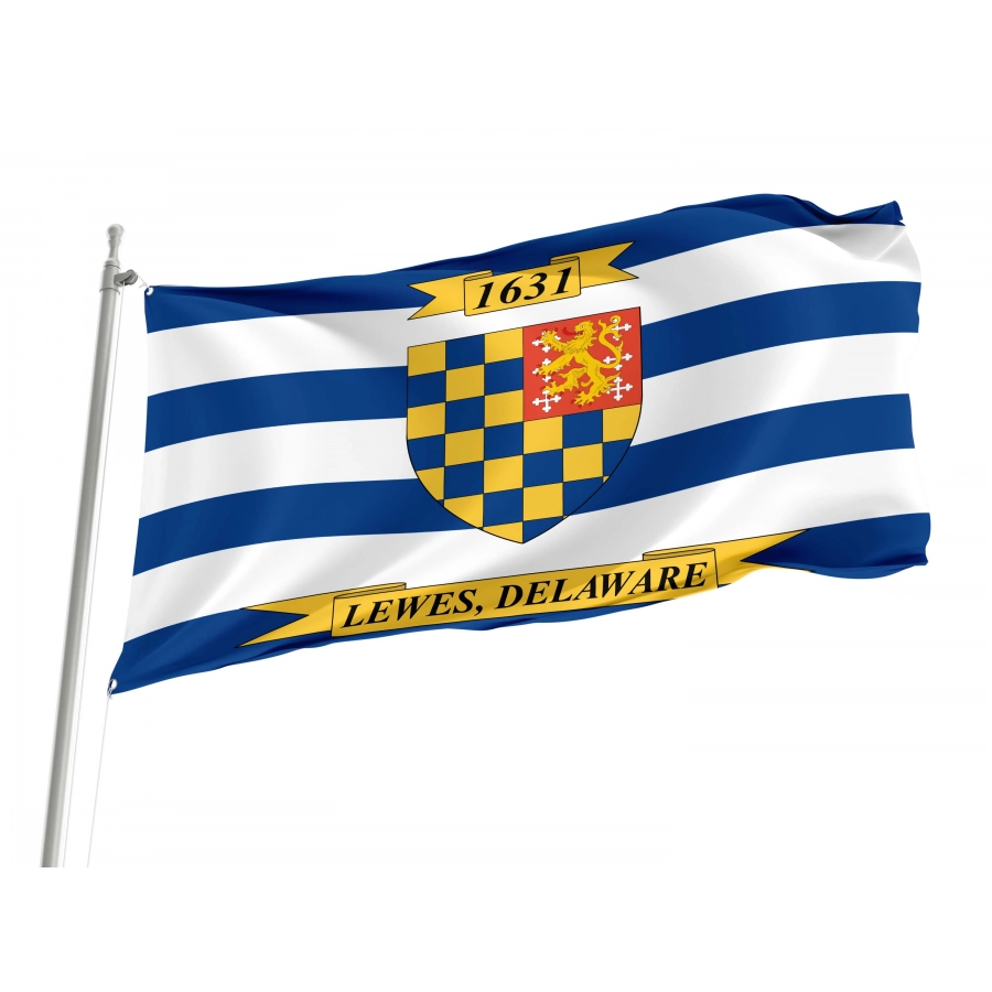 Lewes Flag for Indoor & Outdoor Use, USA170