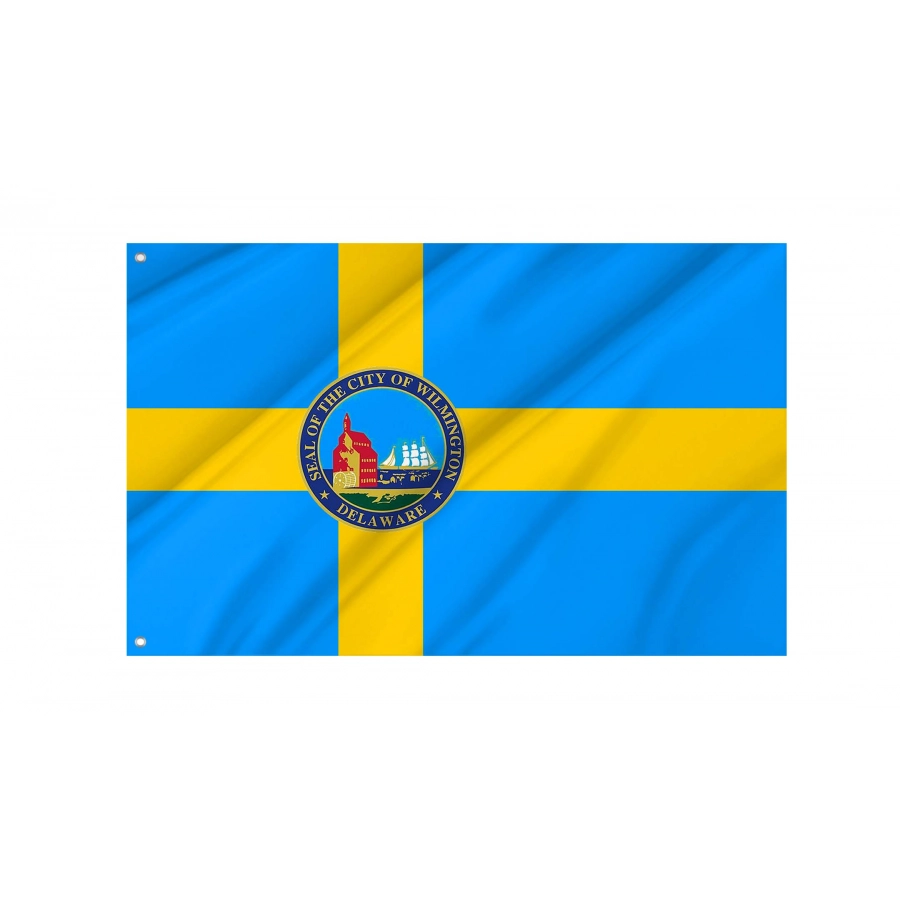 Wilmington Flag for Indoor & Outdoor Use, USA11