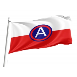 Organization of Third U.S. Army Flag for Indoor & Outdoor Use