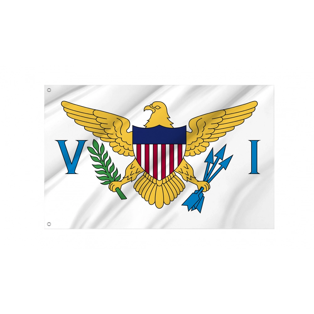 Virgin Islands of The United States Flag for Indoor & Outdoor Use