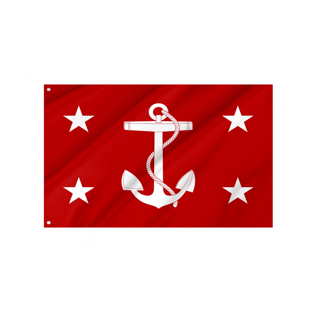 United States Secretary of the Navy Red Flag for Indoor & Outdoor Use