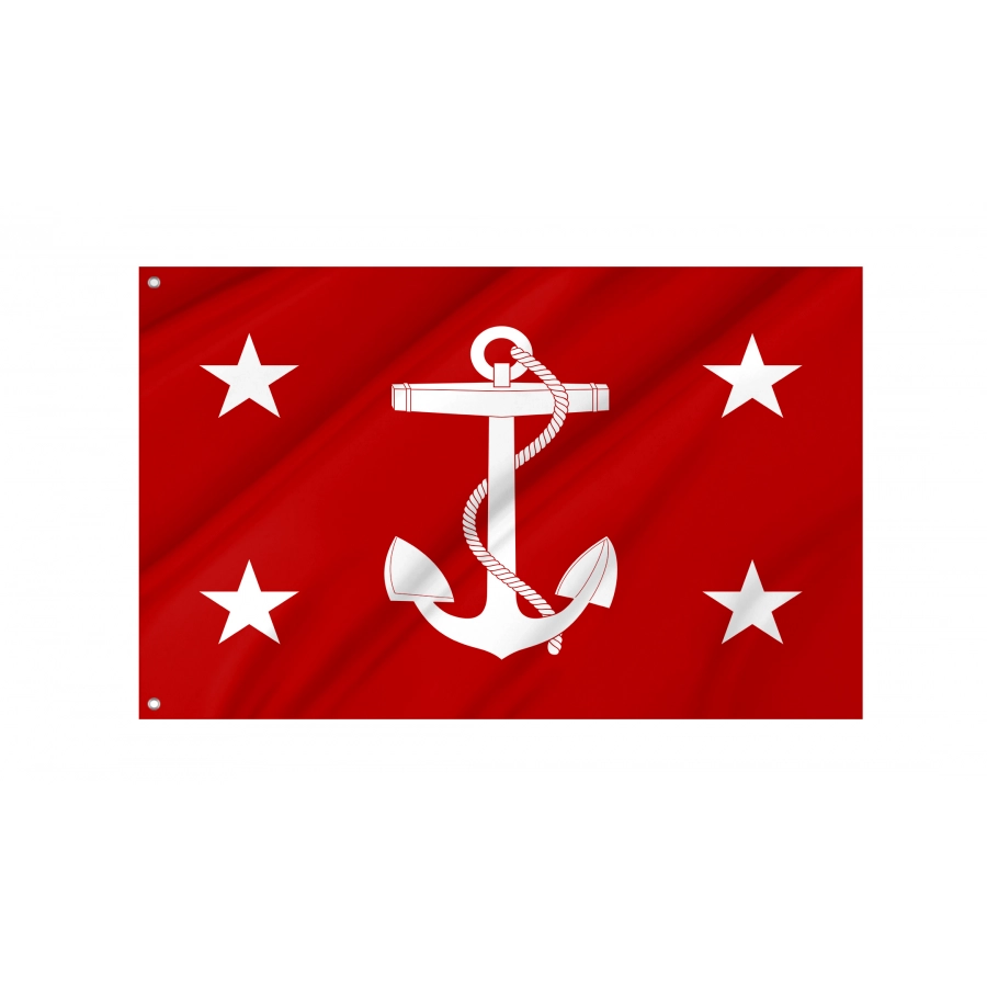 United States Secretary Of The Navy Red Flag, Patriotic Flags, Unique Design Print, Flags For Indoor & Outdoor Use - High Quality United States for Indoor and Outdoor Use