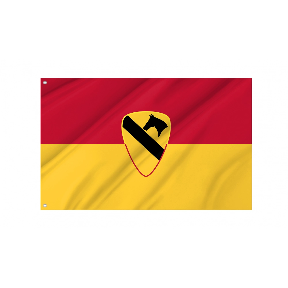 U.S. Army 1st Cavalry Division Flag for Indoor & Outdoor Use