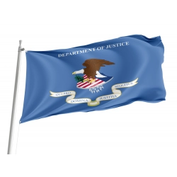 United States Department of Justice Flag for Indoor & Outdoor Use