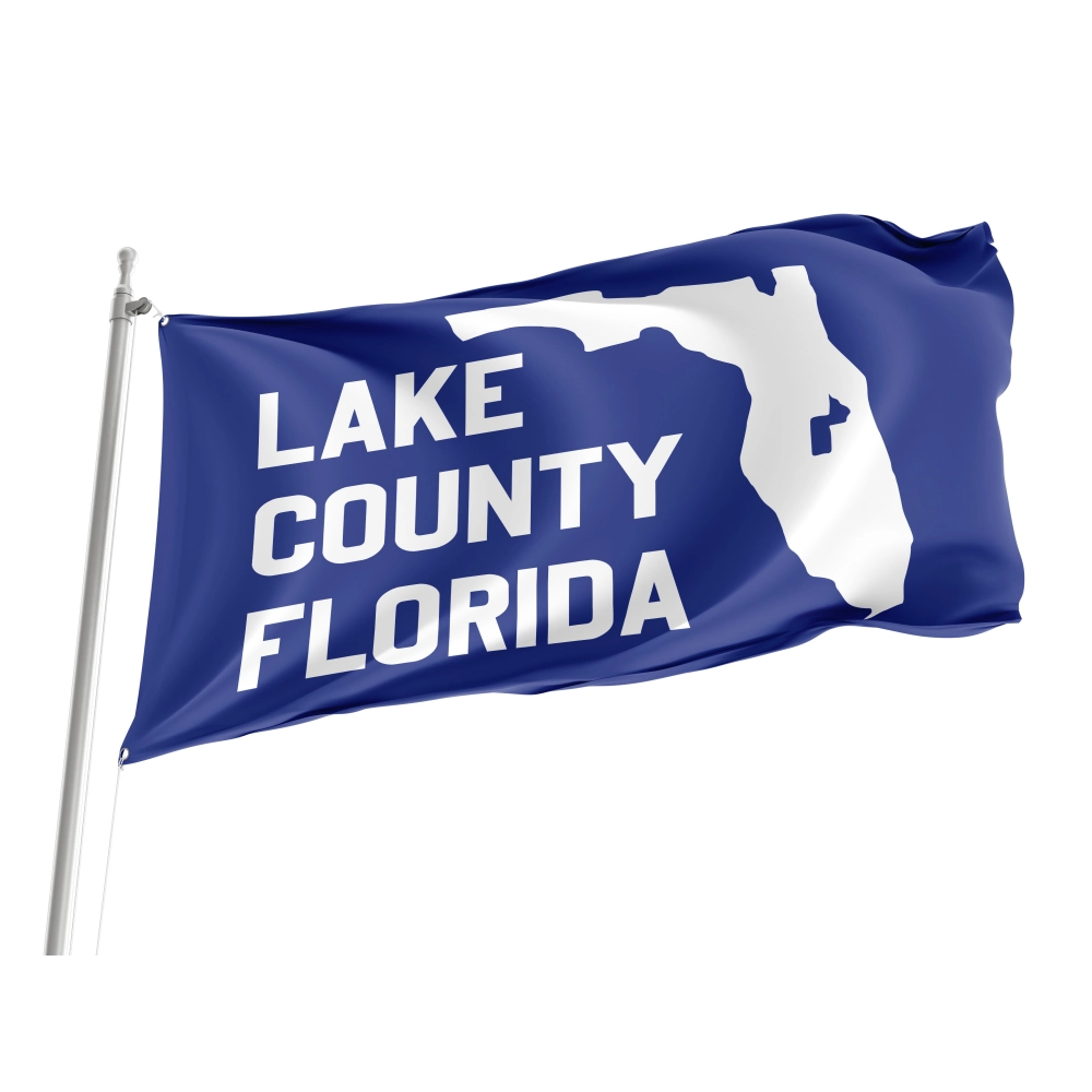 Lake County, Florida Flag for Indoor & Outdoor Use