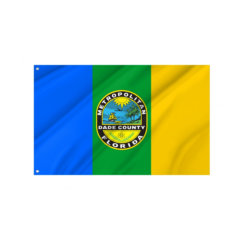 Dade County, Florida 1963 Flag for Indoor & Outdoor Use