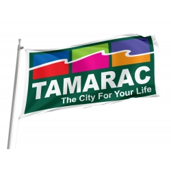 Tamarac City Flag for Indoor & Outdoor Use